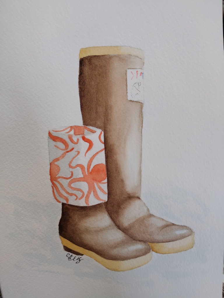 ExtraTuff Rubber Boots watercolor